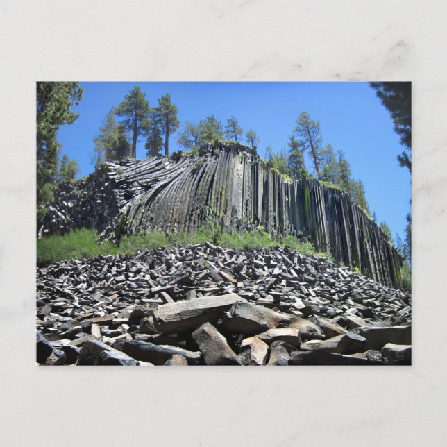 Devils Postpile - Sierra Postcard (Front)