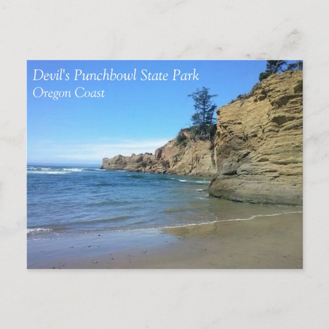 Devil's Punchbowl State Park, OR Postcard (Front)