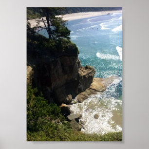 Devil's Punchbowl State Park, OR Poster