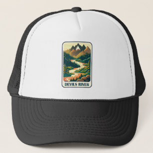 Devils River Texas Colours Trucker Hat