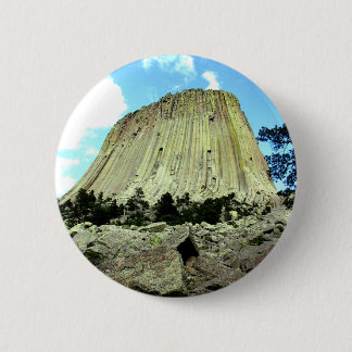 Devil's Tower 2 Inch Round Button