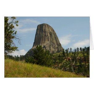 Devils Tower Blank Card