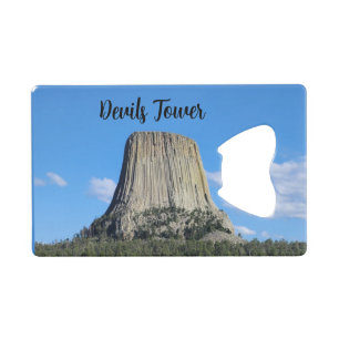 Devils Tower Credit Card Bottle Opener
