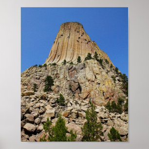 Devil's Tower, Devil's Tower National Monument, WY Poster