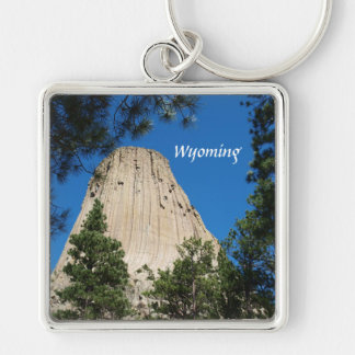 Devils Tower Keychain