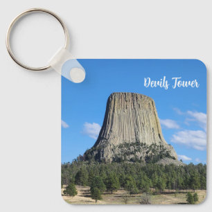 Devils Tower Keychain
