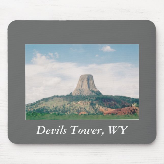 Devils Tower Mouse Pad (Front)