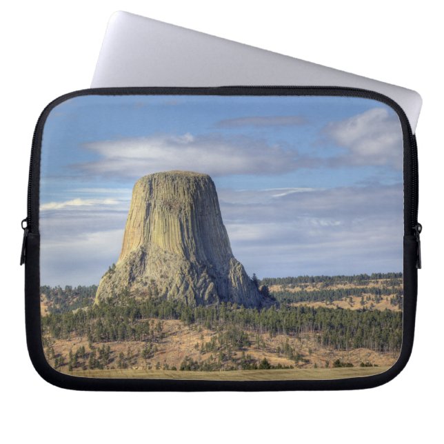 Devils Tower National Monument Laptop Sleeve (Front)