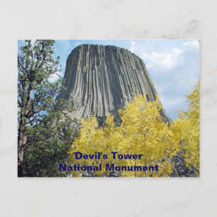 Devil's Tower National Monument Postcard