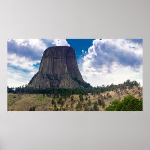 Devil's Tower National Monument, Wyoming Poster