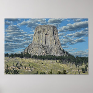 Devils Tower National Monument, Wyoming Poster