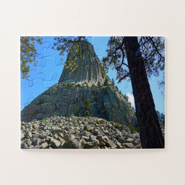 Devil's Tower South Dakota Jigsaw Puzzle (Horizontal)