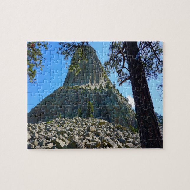Devil's Tower South Dakota Jigsaw Puzzle (Horizontal)