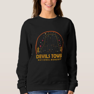 Devils Tower Wyoming Mountain National Monument Hi Sweatshirt