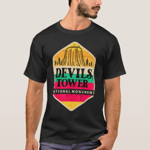 Devils Tower Wyoming National Monument Souvenir T-Shirt