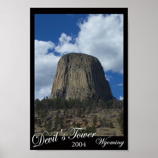 Devil's Tower, Wyoming Poster (Front)