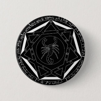 Devil's trap 2 inch round button