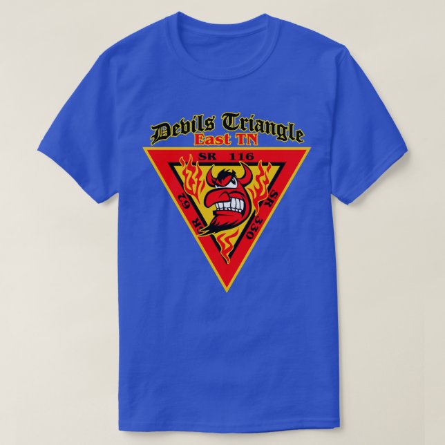 Devils Triangle Tennessee T-Shirt (Design Front)