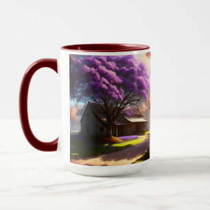 Devine Jacaranda Tree Homestead, Coffee Mug