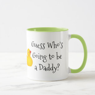 Devine qui va être papa ? Café Mug