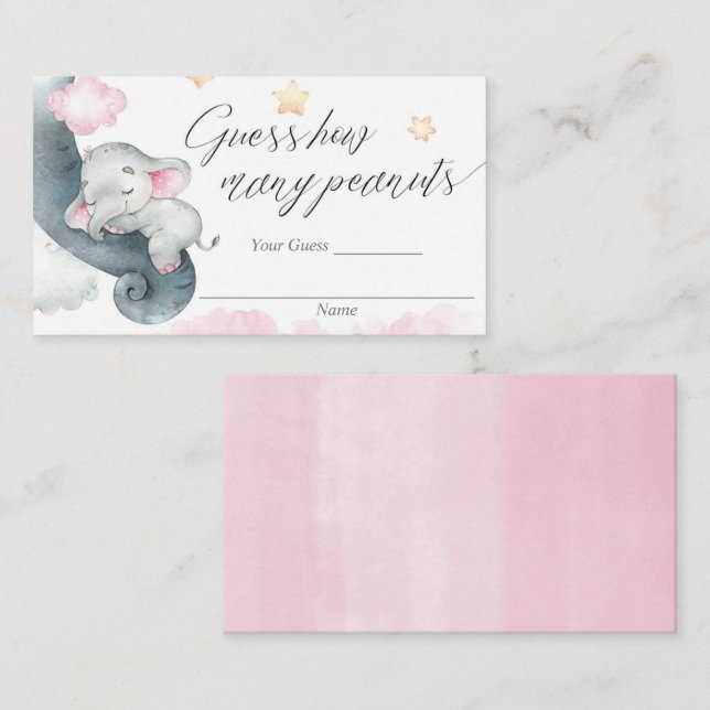 Devinez combien de cartes d'arachides insère le ba (Devant / Derrière)