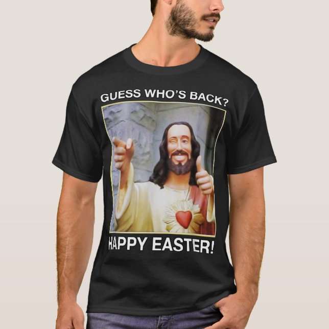 Devinez qui est de retour Happy T-shirt de Pâques  (Devant)