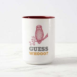 Devinez Whooo Owl Mug