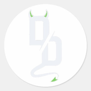Devious Developments DD Monogram Sticker