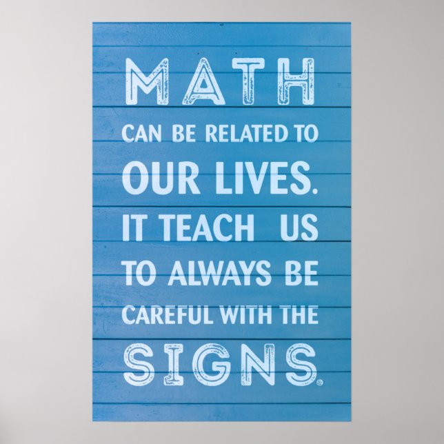 Devis - Affiches mathématiques (Devant)