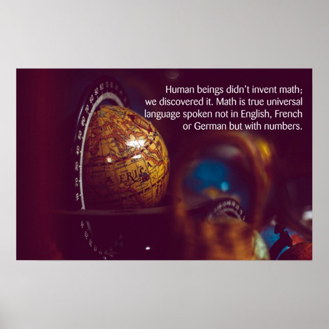 Devis - Affiches mathématiques (Devant)