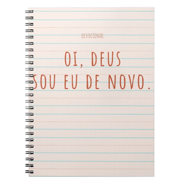 Devocional Notebook (Front)