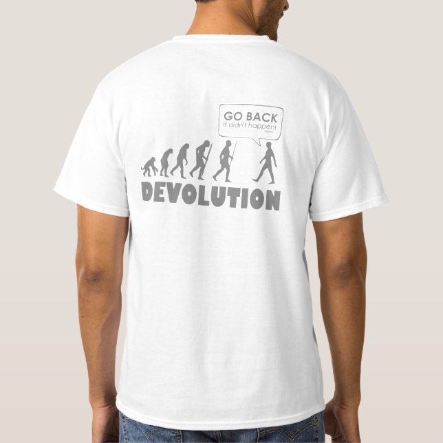 Devolution T-Shirt (Back)