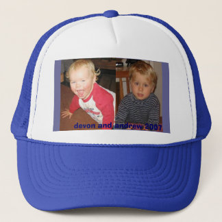 devon and andrew 2007 trucker hat