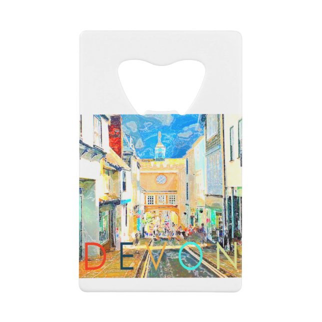Devon Credit Card Bottle Opener (Front)