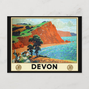 Devon England Postcard
