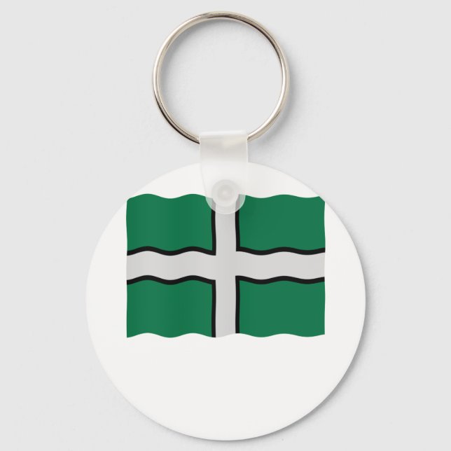 Devon flag keychain (Front)