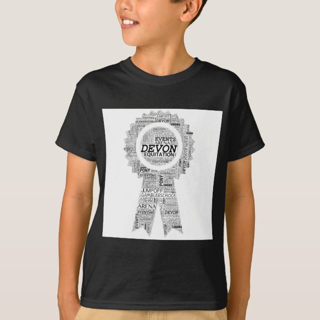Devon Horse Show Ribbon T-Shirt (Front)