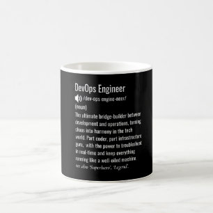 DevOps engineer definition  Coffee Mug