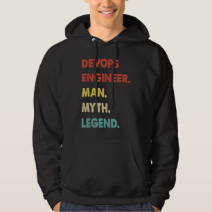 Devops Engineer Man Myth Legend 1 Hoodie