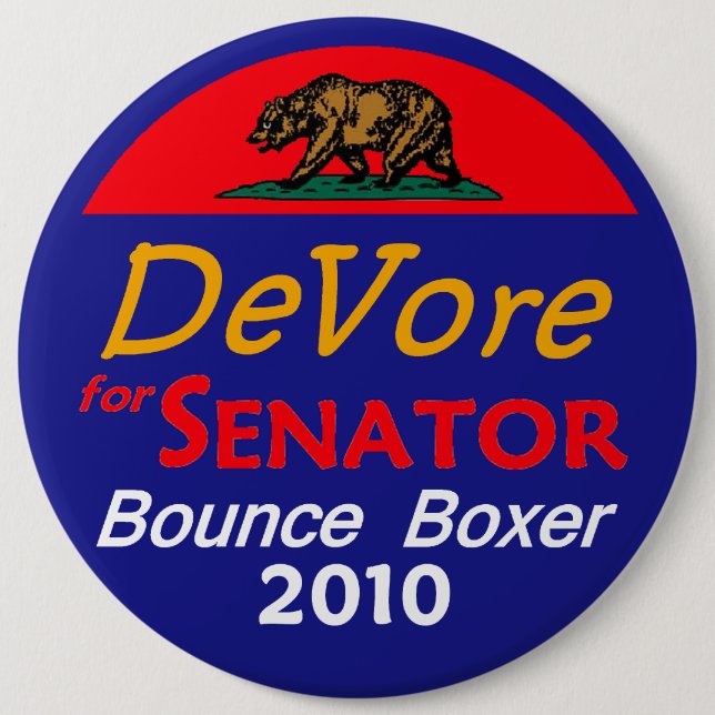 DeVore 2010 California 6in Button (Front)