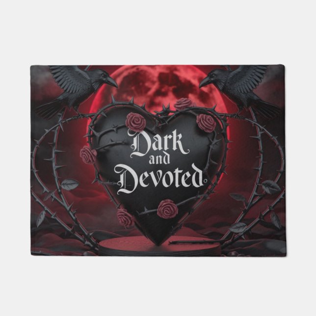 Devote saint Valentine Doormat (Front)