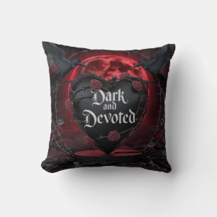 Devote saint Valentine Throw Pillow
