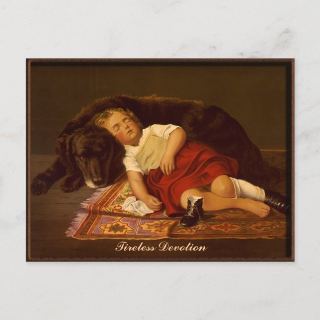 Dévotion infatigable - Carte postale (Devant)