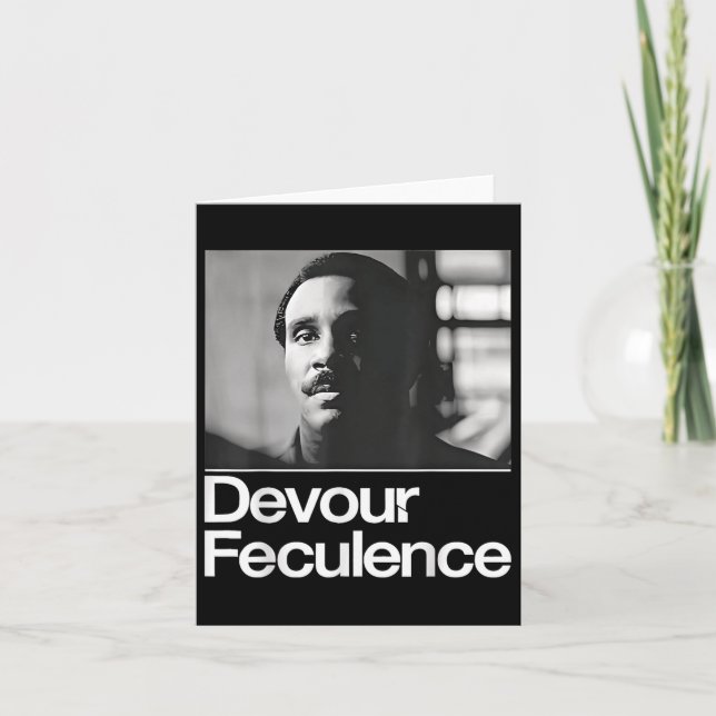 Devour Feculence  Card (Front)