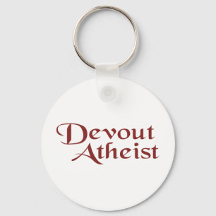 Devout Atheist Keychain