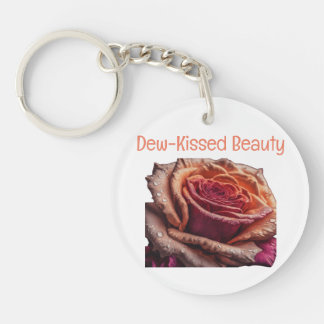 Dew-Kissed Beauty Keychain