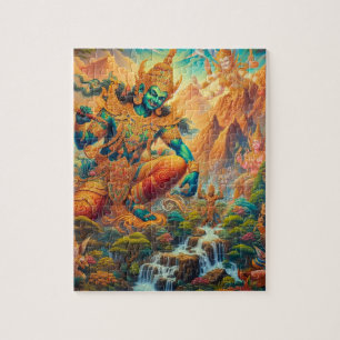 Dewa di Lembah Surgawi Jigsaw Puzzle