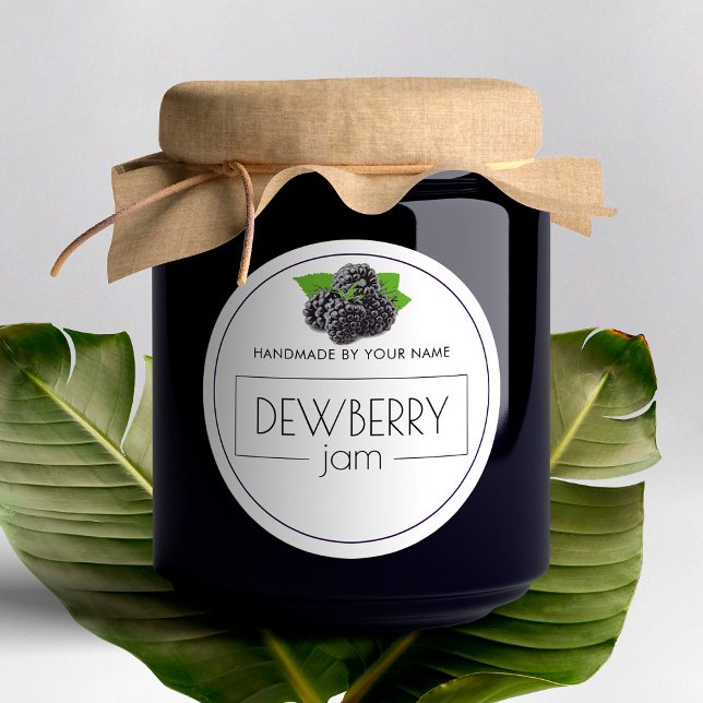 Dewberry Jam Small Product Label Stickers  (Creator Uploaded)