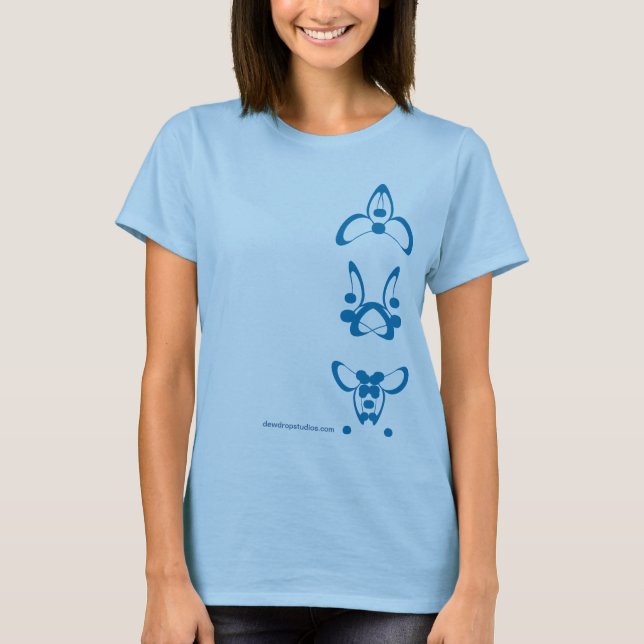 dewdropstudios logomorphs T-Shirt (Front)
