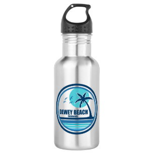 Dewey Beach Delaware Palm Tree Birds 532 Ml Water Bottle